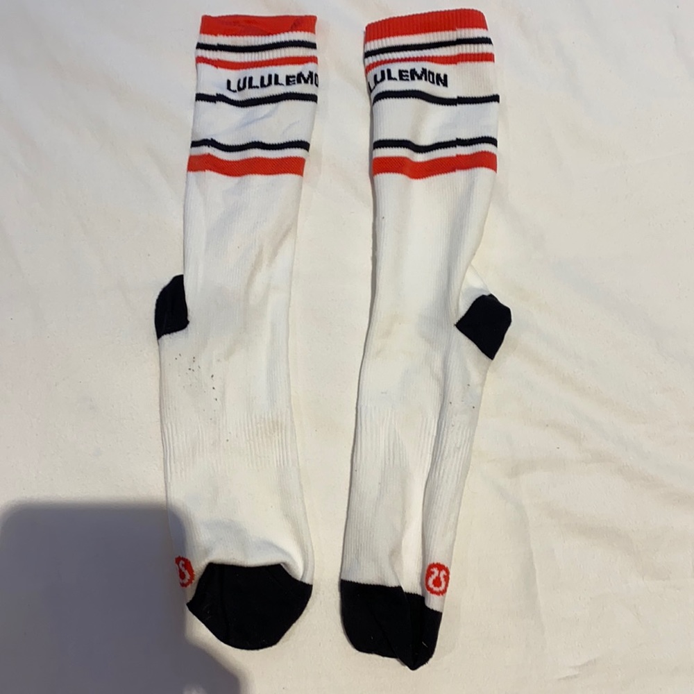 Lulu lemon high socks, barely worn